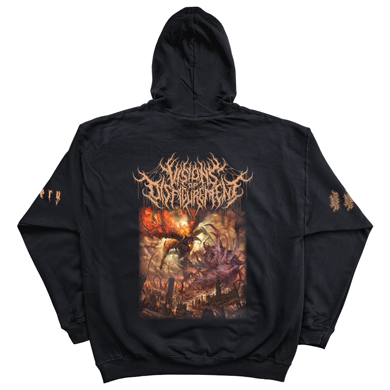 Visions Of Disfigurement "Aeons of Misery" Hoodie