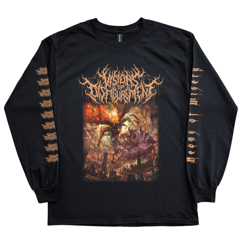 Visions Of Disfigurement "Aeons of Misery" Long Sleeve