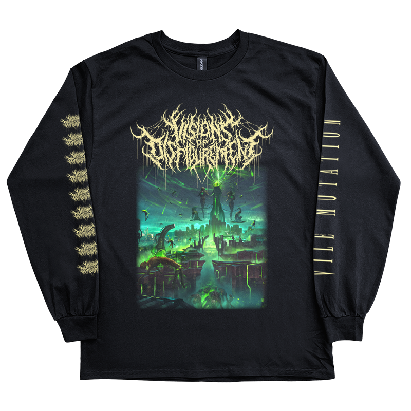 Visions Of Disfigurement "Vile Mutation" Long Sleeve