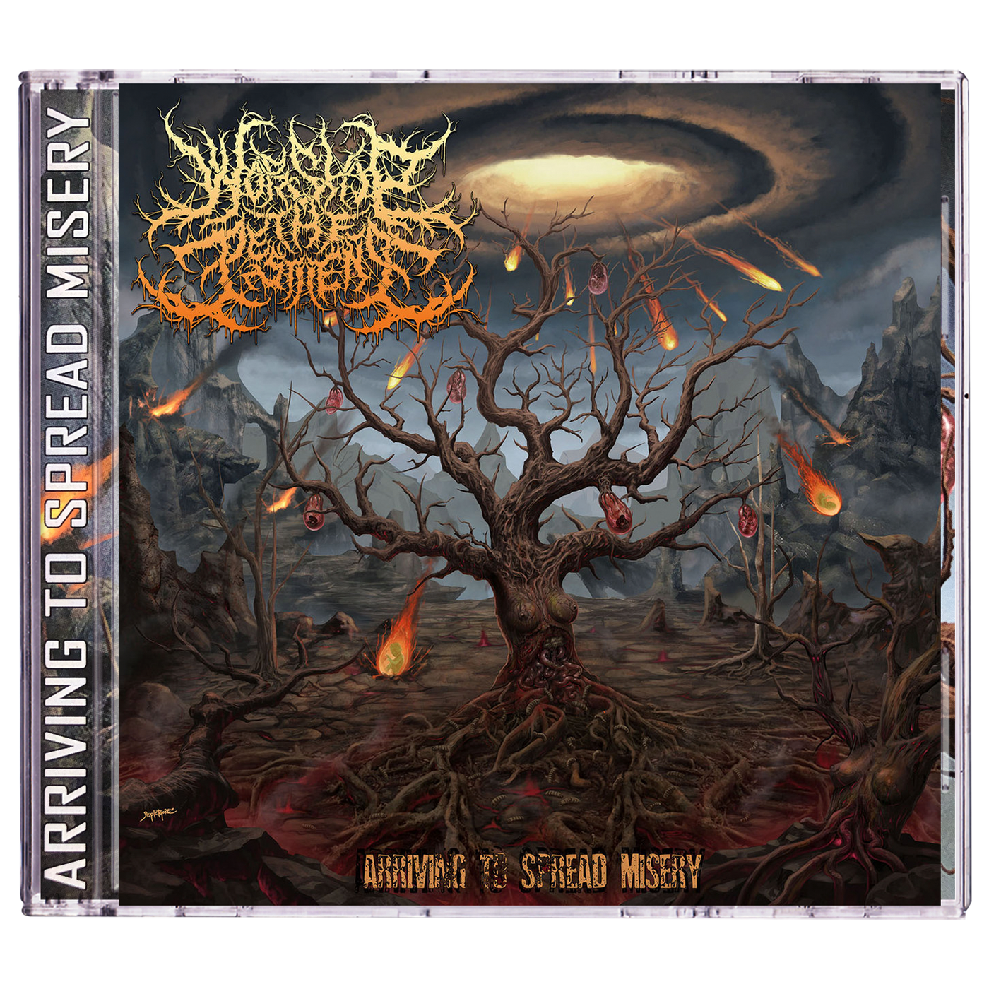 Worship The Pestilence 'Arriving to Spread Misery' CD