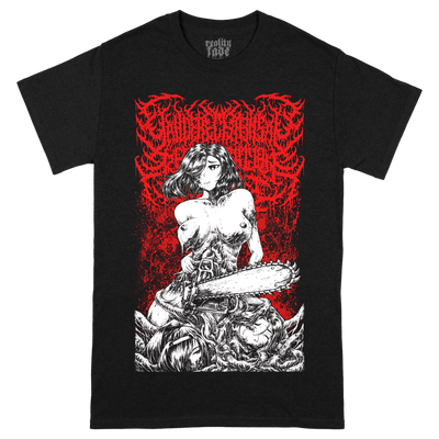 Yandere Chainsaw Regurgitation Factory T-Shirt | PRE-ORDER