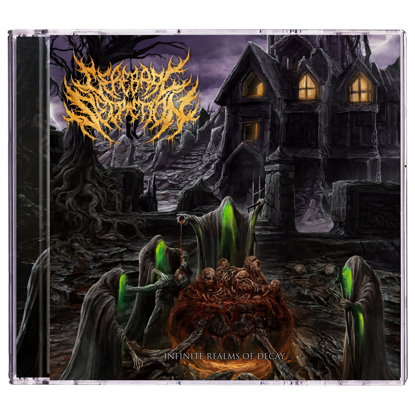 Cerebral Secretion 'Infinite Realms Of Decay' CD