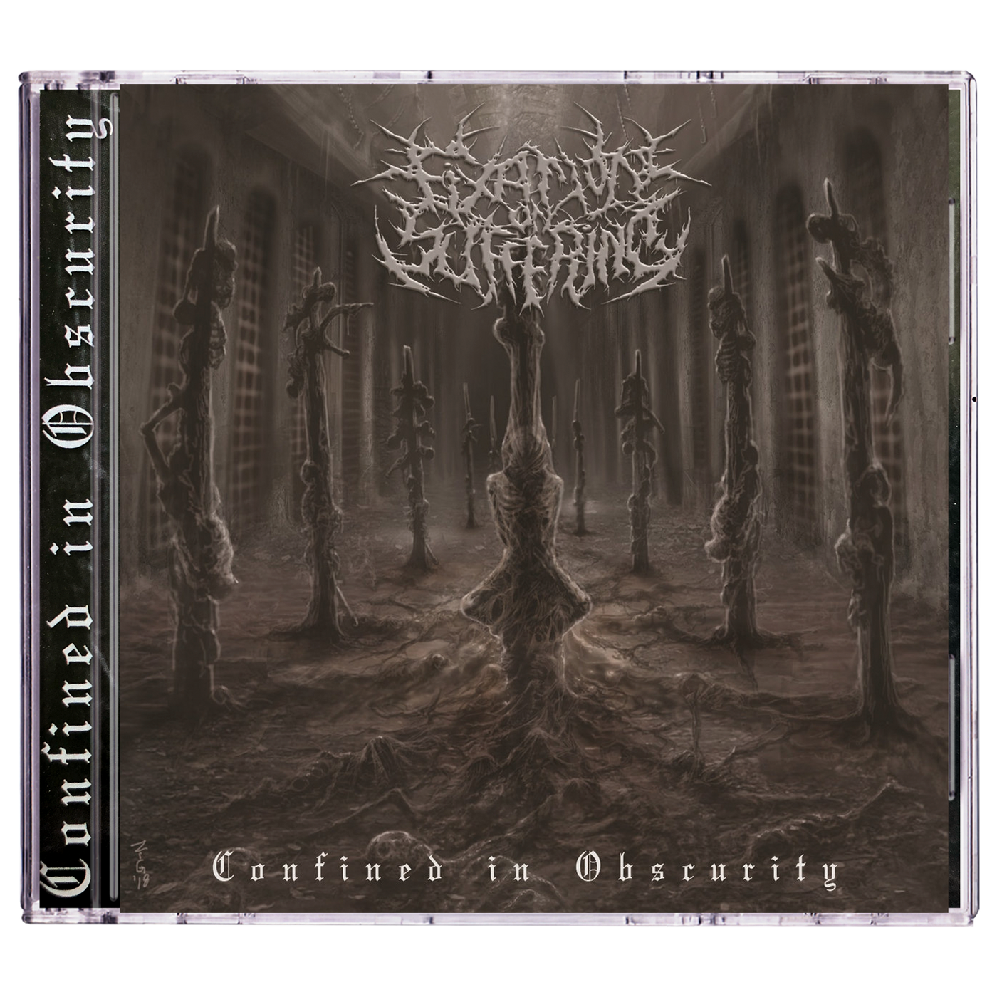 Fixation On Suffering 'Confined In Obscurity' CD