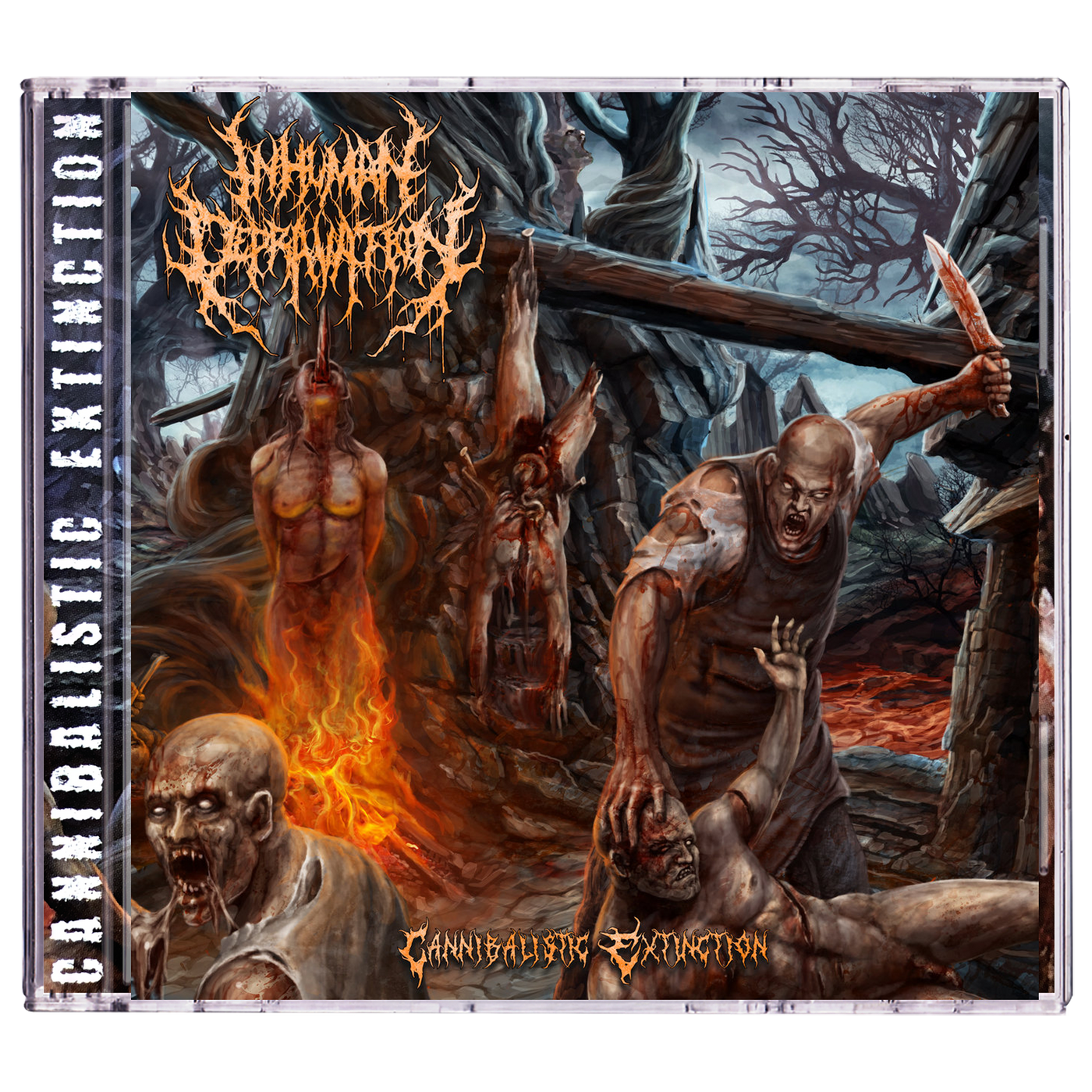 Inhuman Depravation 'Cannibalistic Extinction' CD