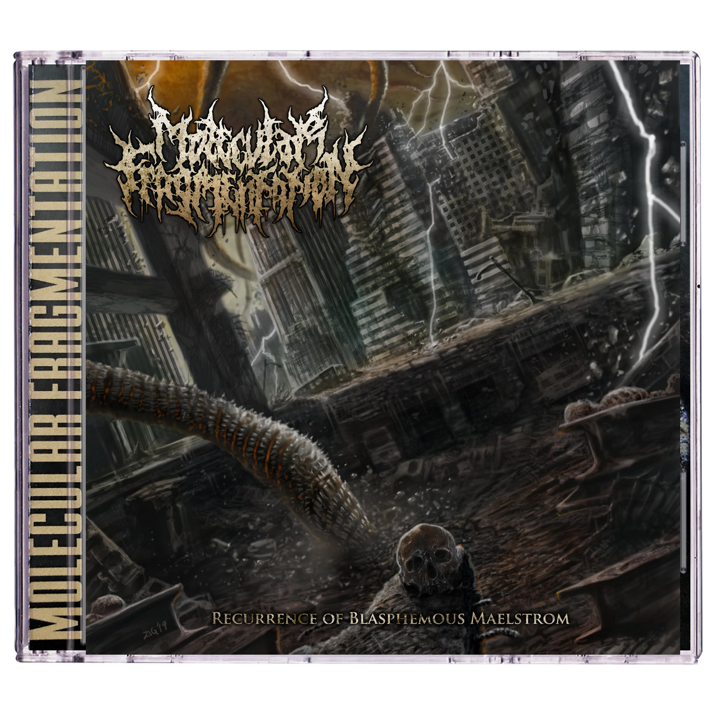 Molecular Fragmentation 'Recurrence Of Blasphemous Maelstrom' CD