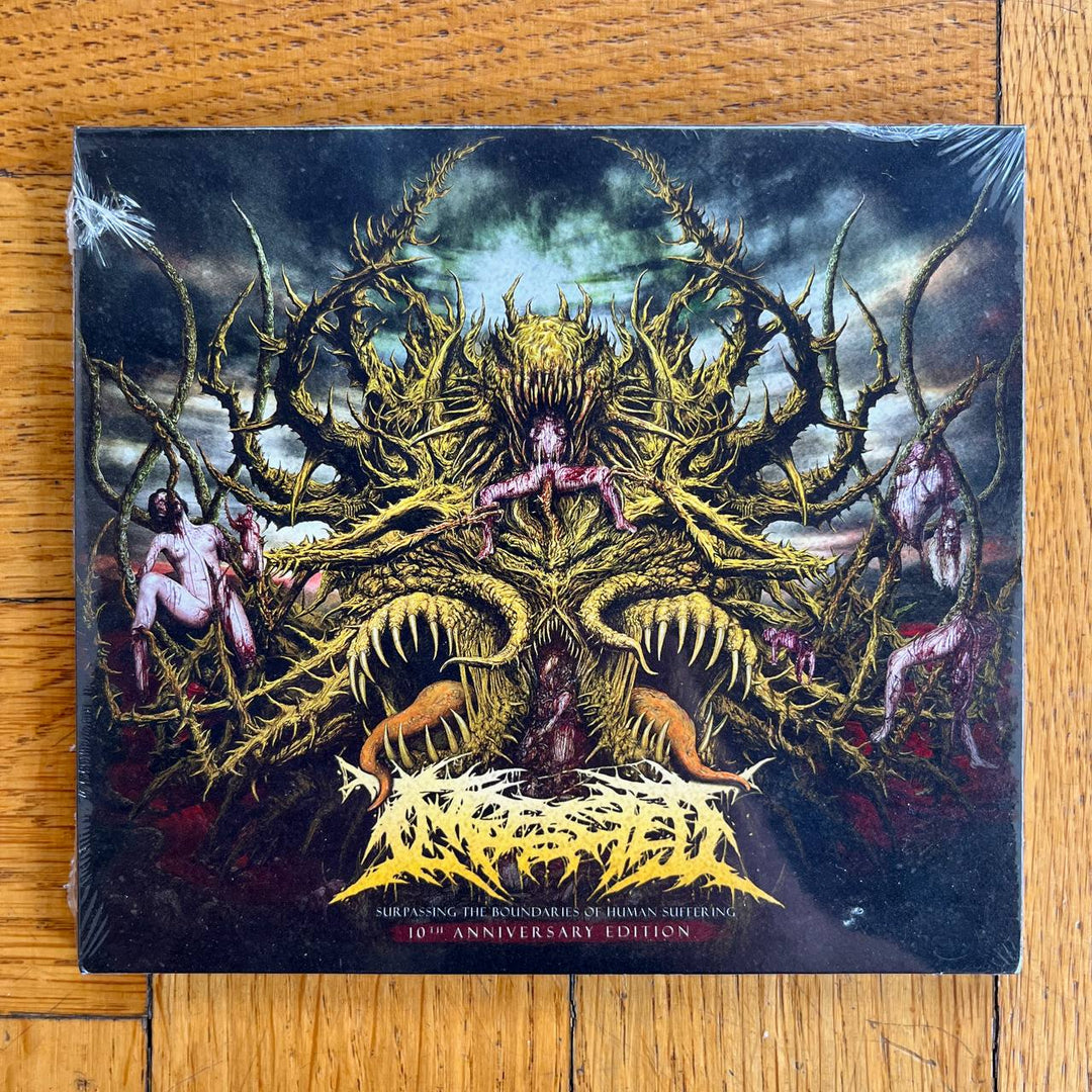 Ingested "Surpassing The Boundaries Of Human Suffering" CD