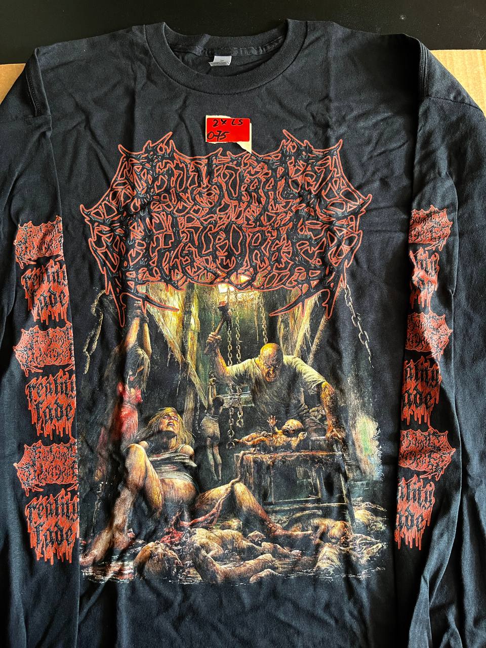 Guttural Disgorge 'Inhumane Perversion' Long Sleeve
