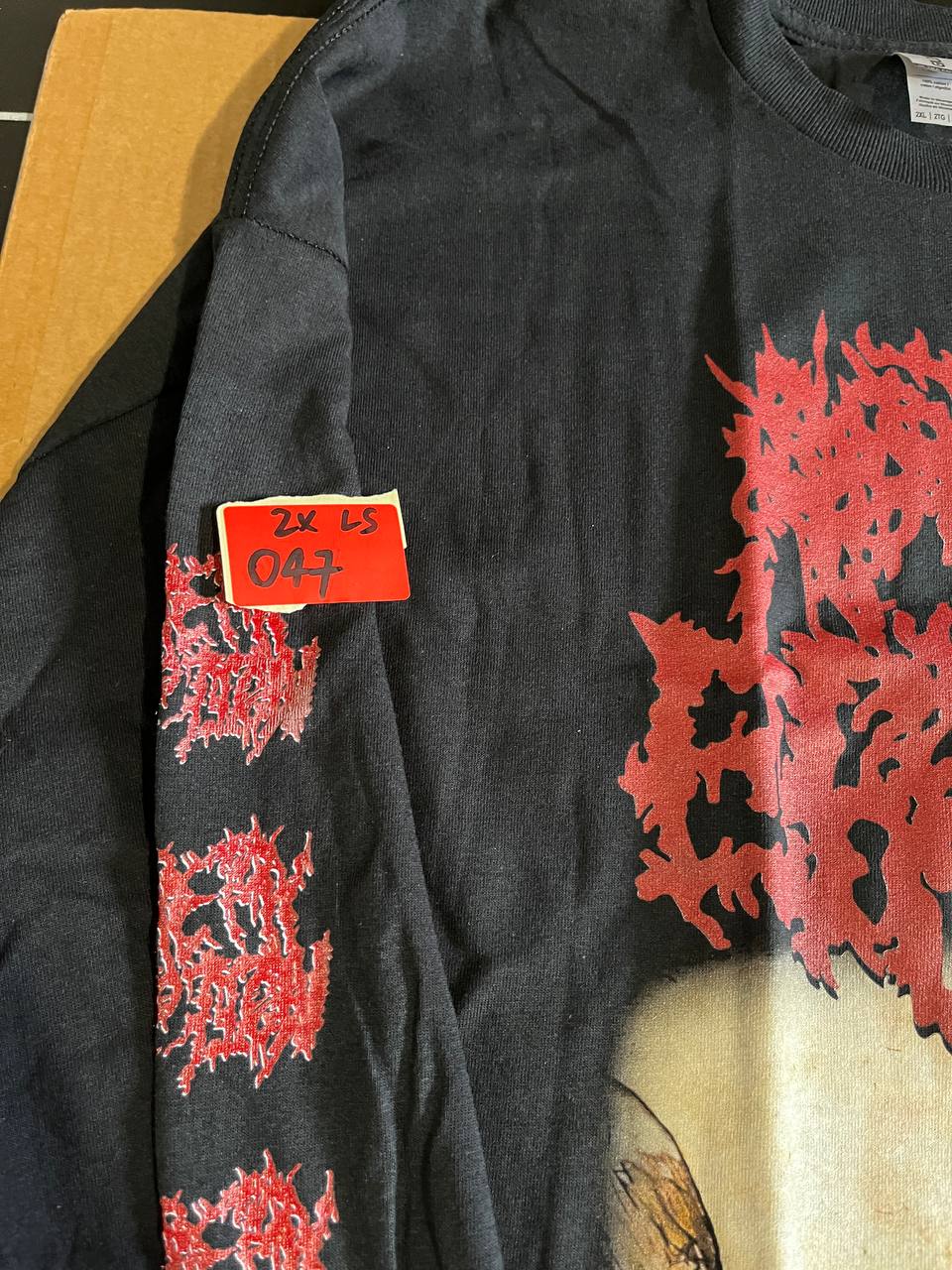Artery Eruption 'Driving My Fist Through Her Chest' Long Sleeve