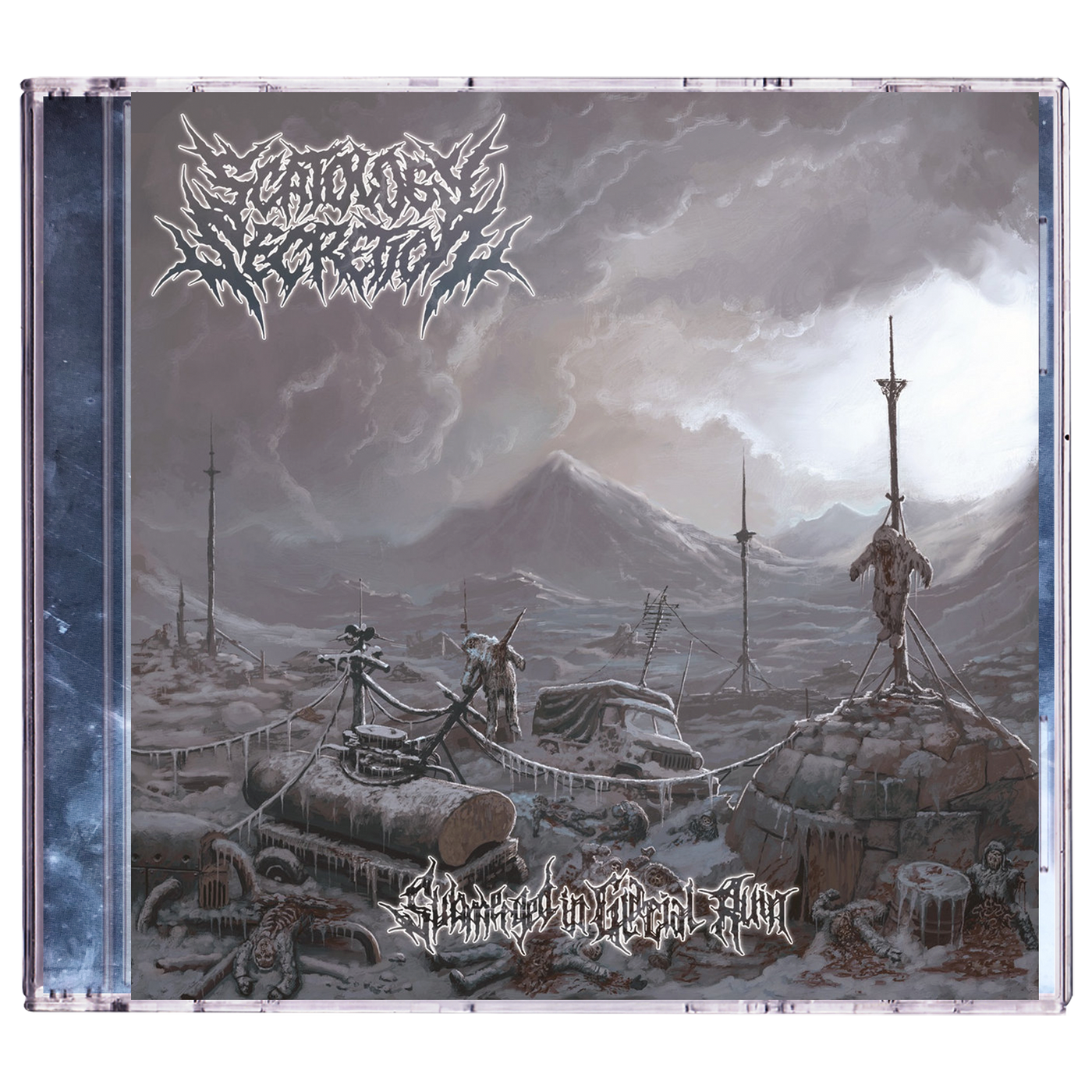 Scatology Secretion 'Submerged In Glacial Ruin' CD