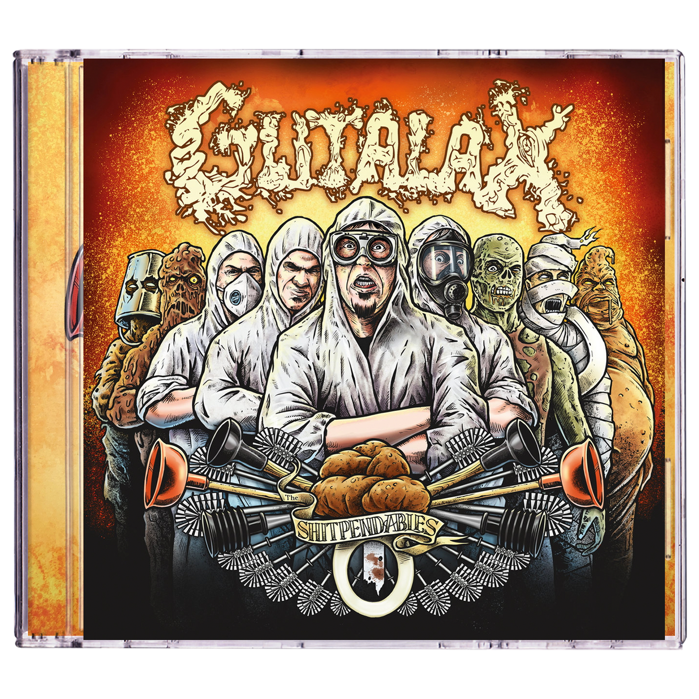Gutalax 'The Shitpendables' CD