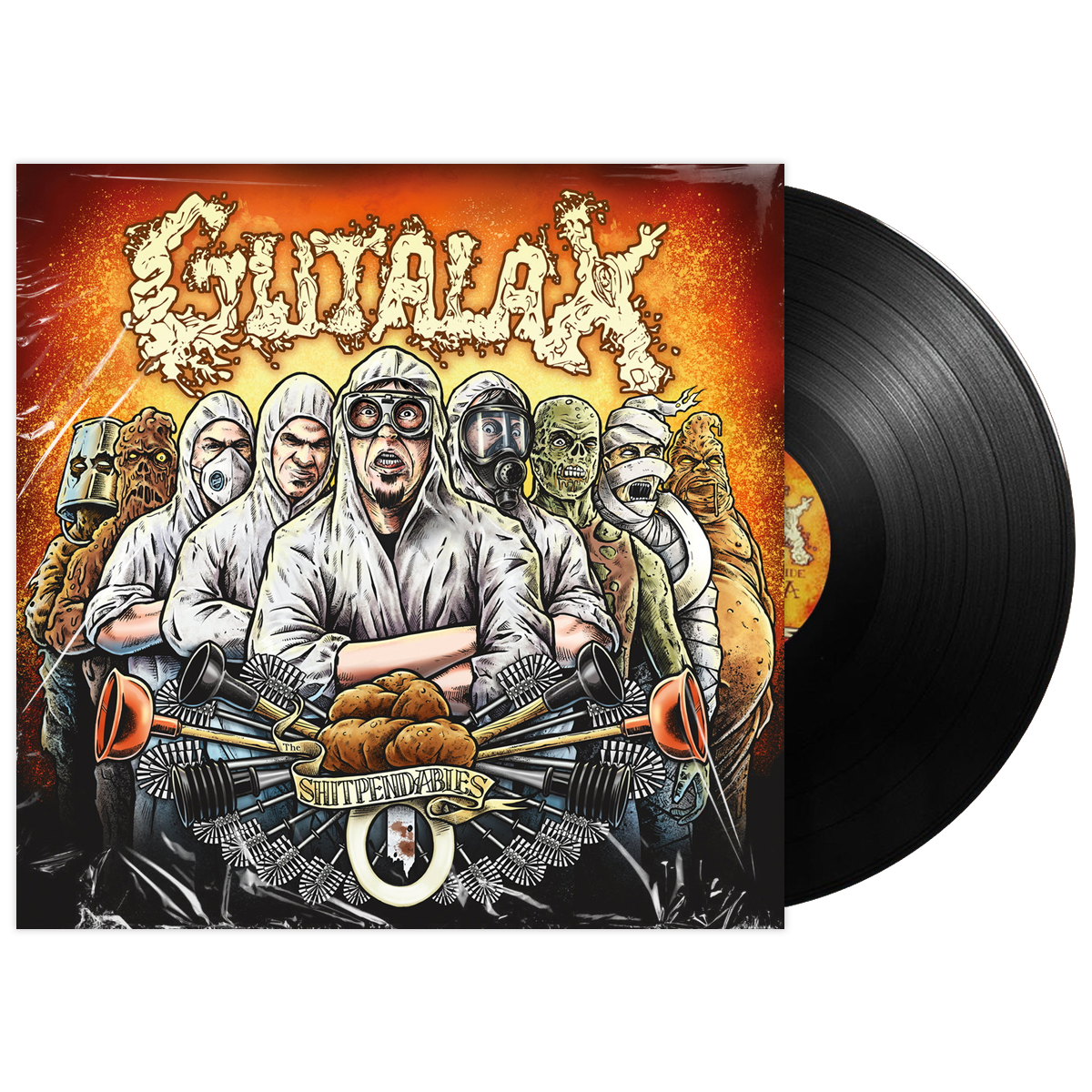 Gutalax 'The Shitpendables' LP