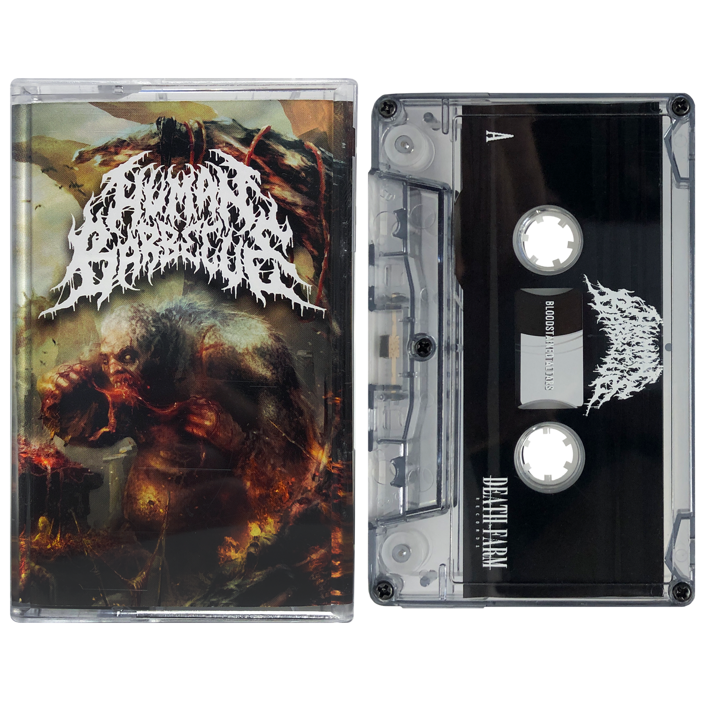Human Barbecue ‎'Bloodstained Altars' Cassette