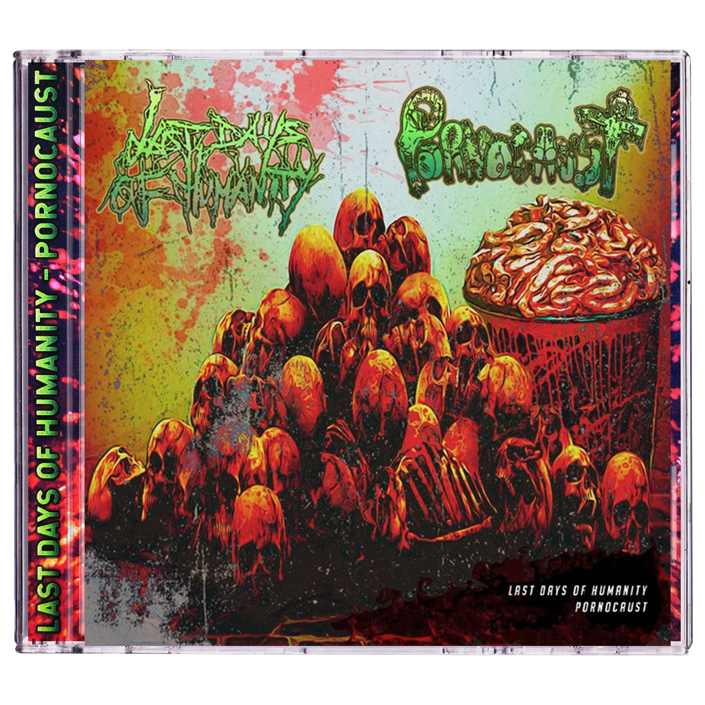 Last Days Of Humanity / Pornocaust 'Split' CD
