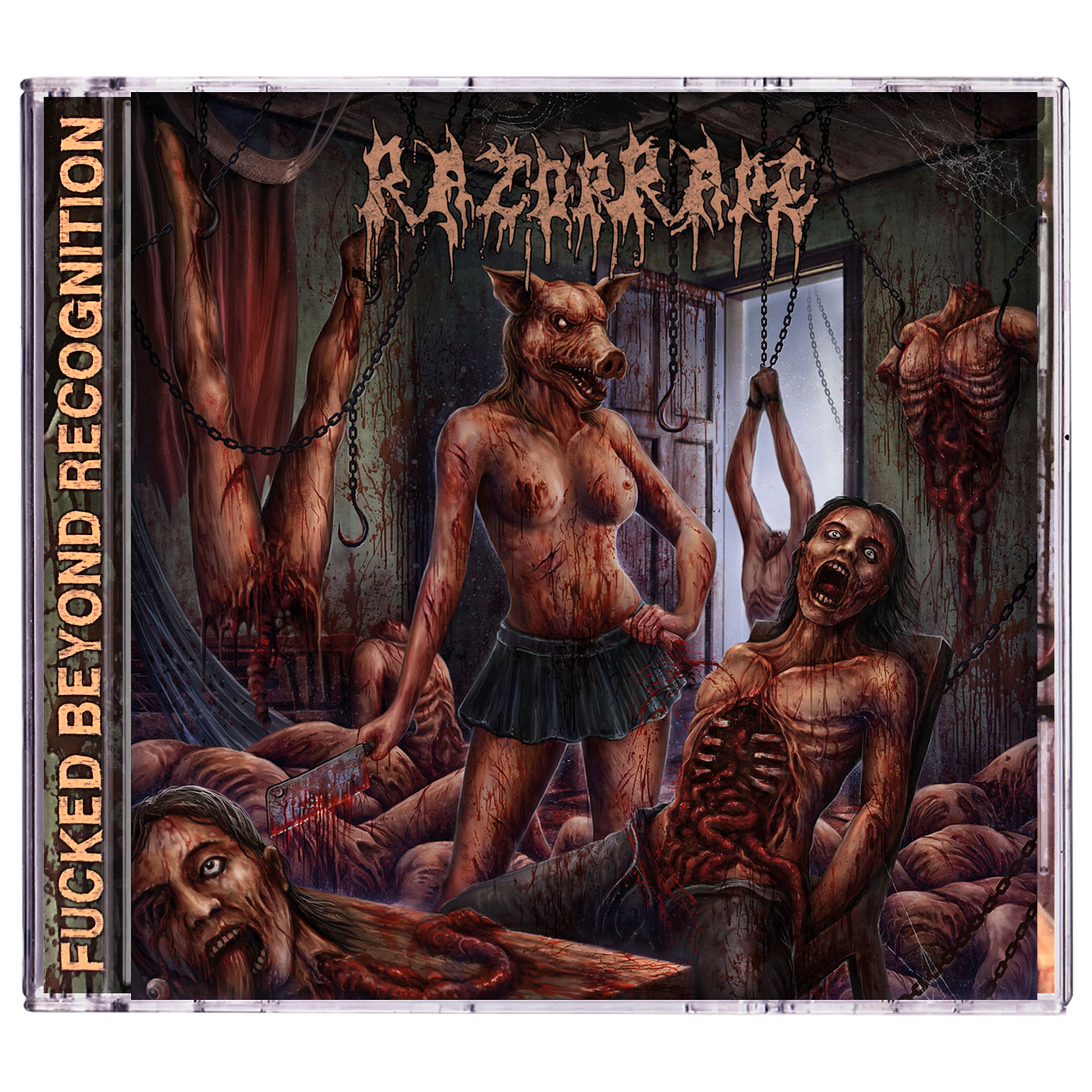 Razorrape 'Fucked Beyond Recognition' CD