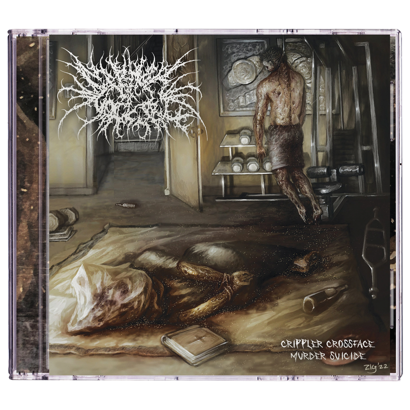 Sermon Of Mockery 'Crippler Crossface Murder Suicide' CD