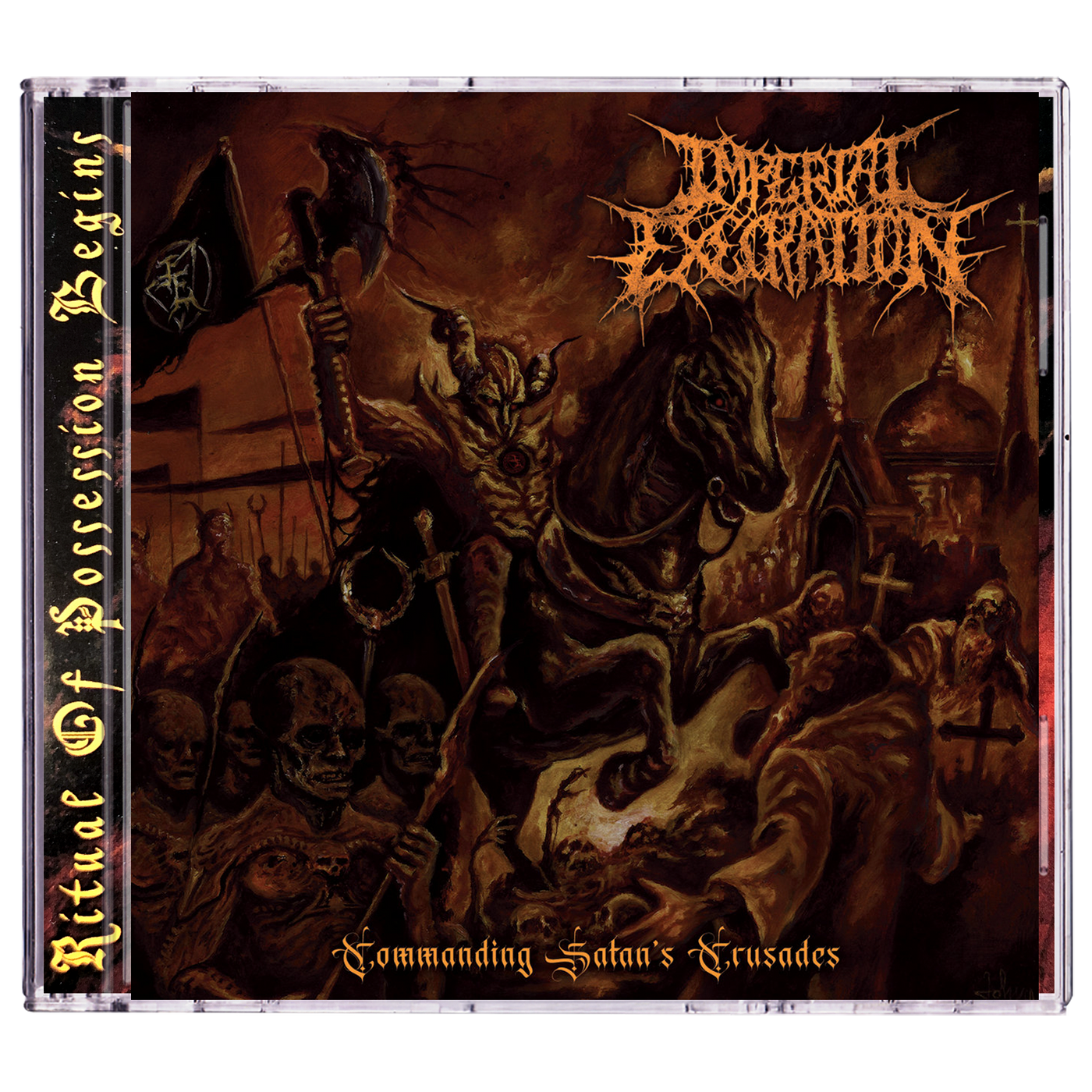 Imperial Execration 'Commanding Satan's Crusades' CD