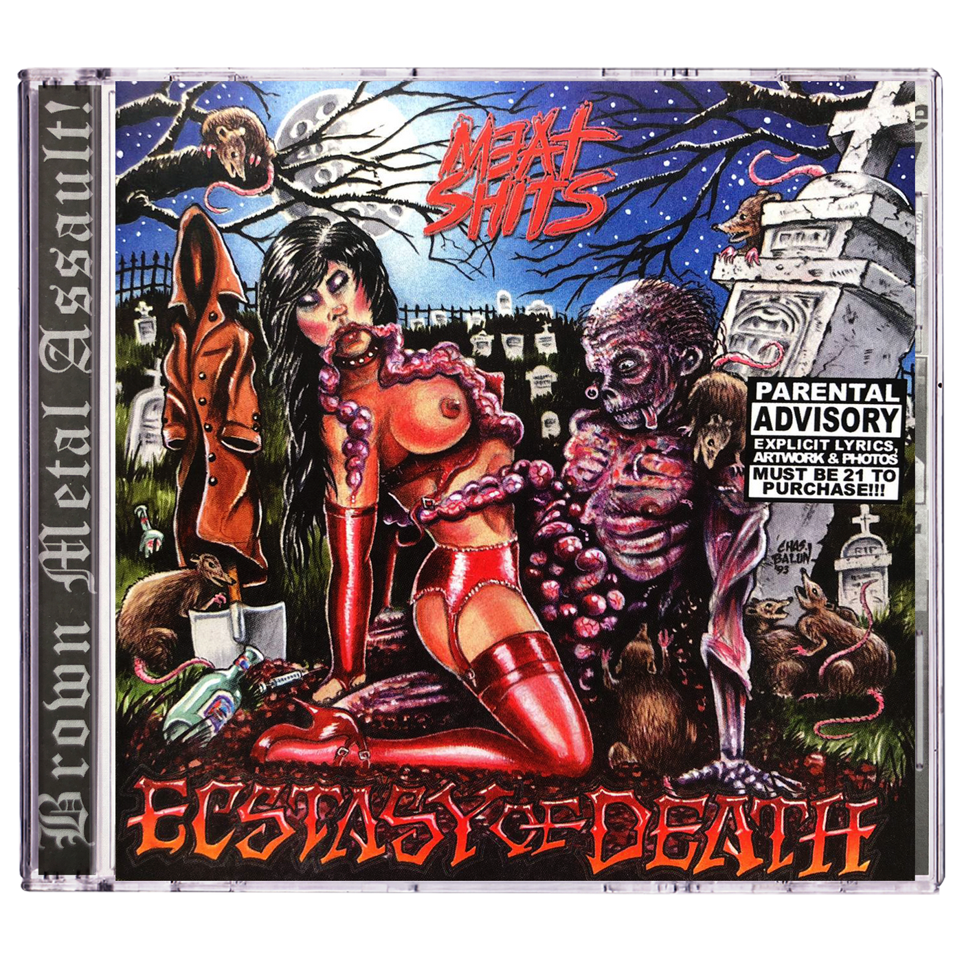 Meat Shits 'Ecstasy Of Death' CD